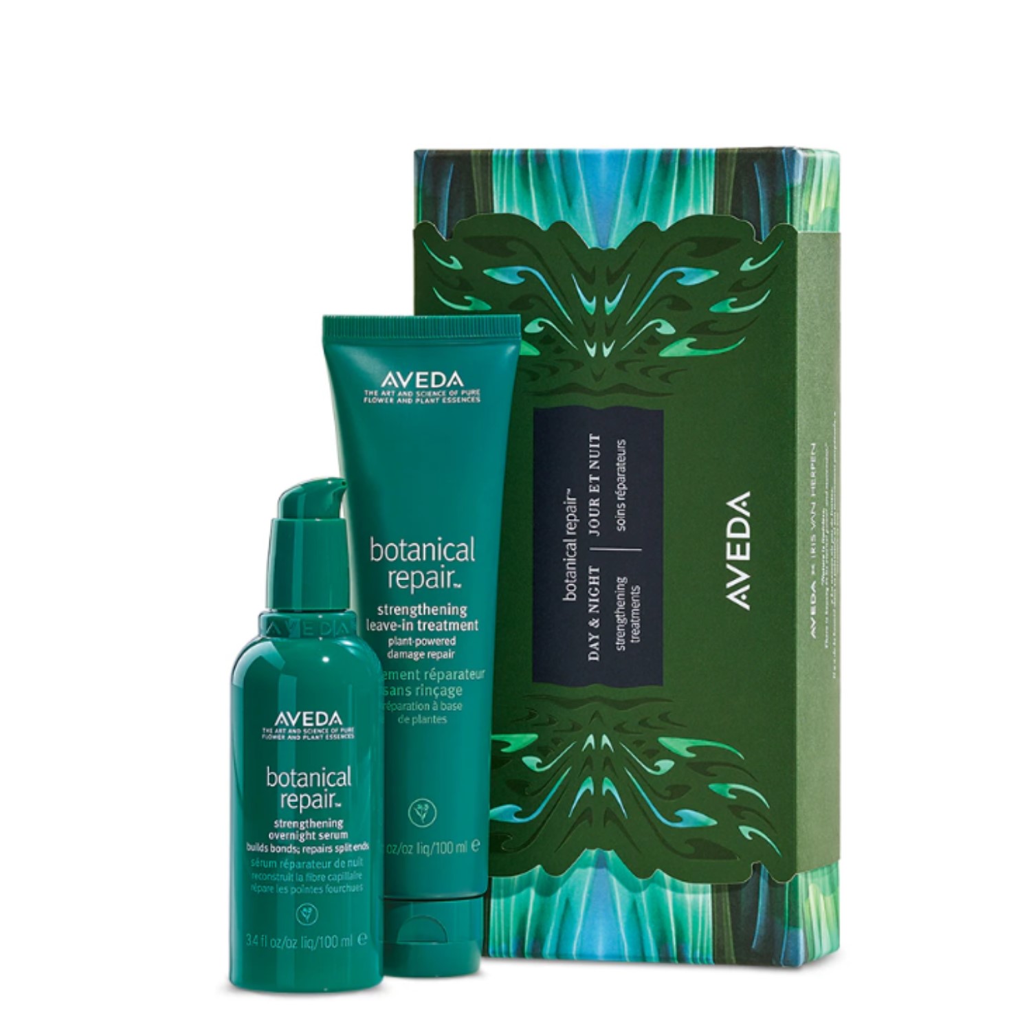 BOTANICAL REPAIR DAY & NIGHT HOLIDAY SET (DUO DE RUTINA PARA CUIDADO DE CABELLO)